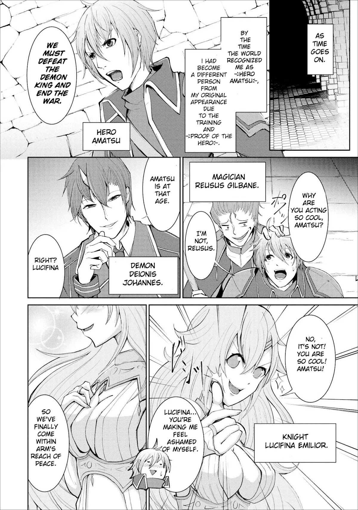 Sairin Yuusha no Fukushuu Hanashi Chapter 1 page 3 - Chapter 1