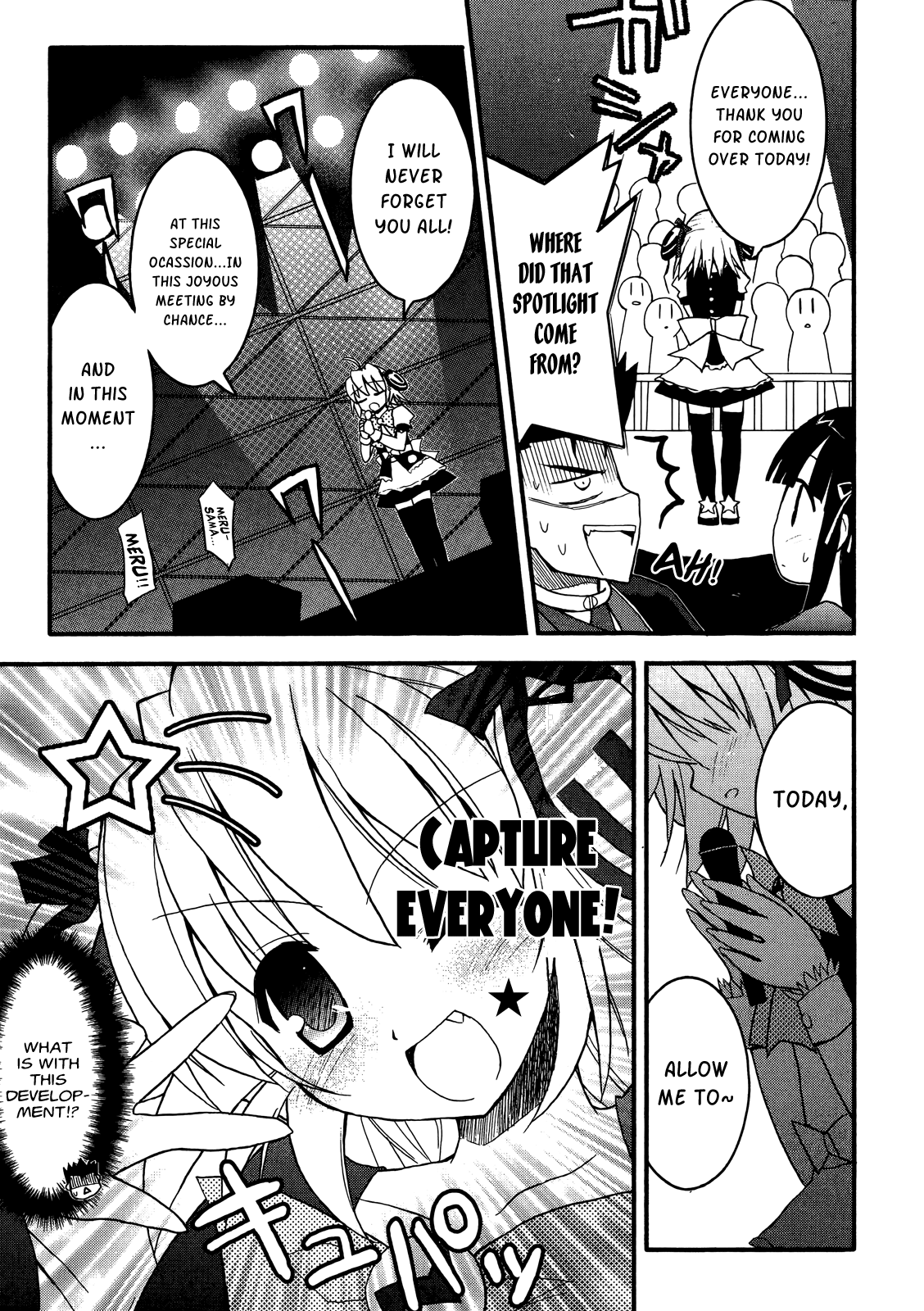 Saishu & Roido Meru!! Chapter 3 page 15 - Chapter 3: DeLuxe Edition ♥ This Time the Capturing goes South!?