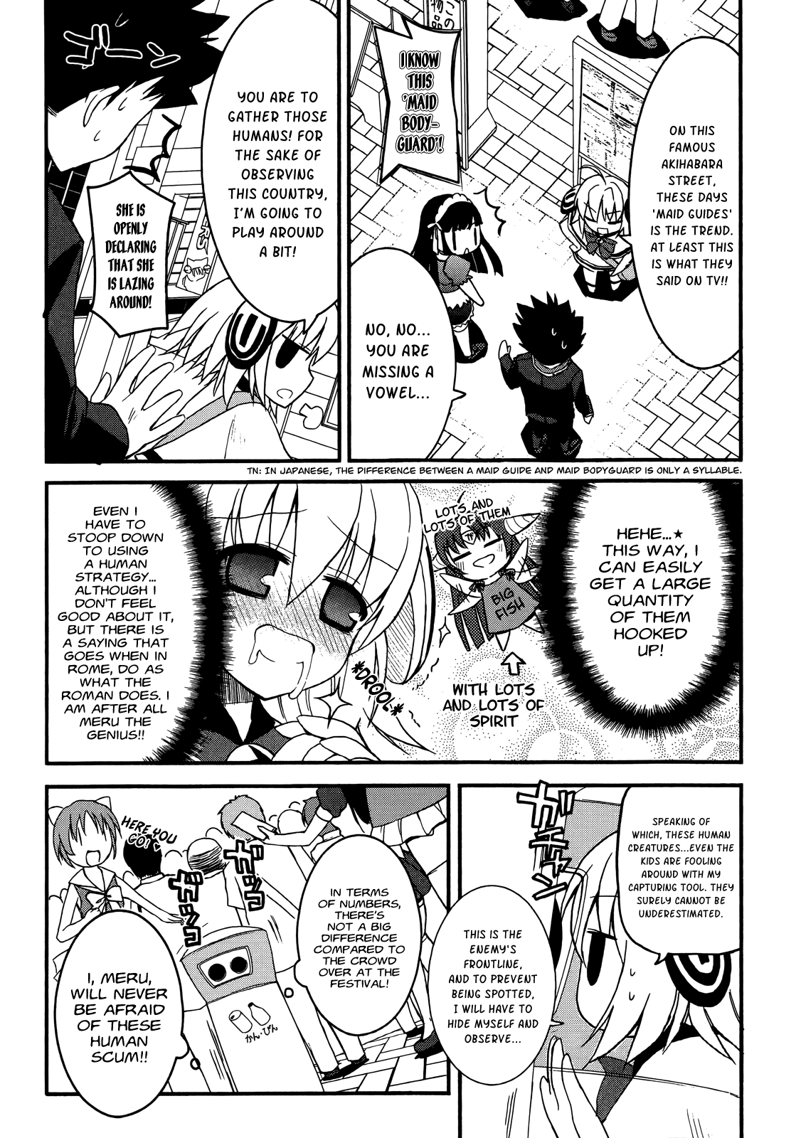 Saishu & Roido Meru!! Chapter 3 page 8 - Chapter 3: DeLuxe Edition ♥ This Time the Capturing goes South!?