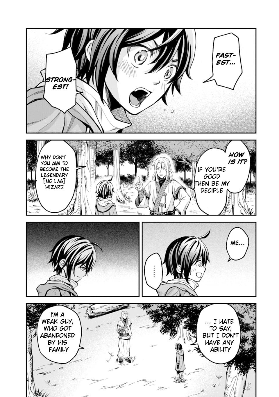 Saisoku Musou no B-kyuu Mahou Tsukai: Ippatsu Utareru Mae ni Senpatsu Uchikaesu! Chapter 1 page 22 - Chapter 1
