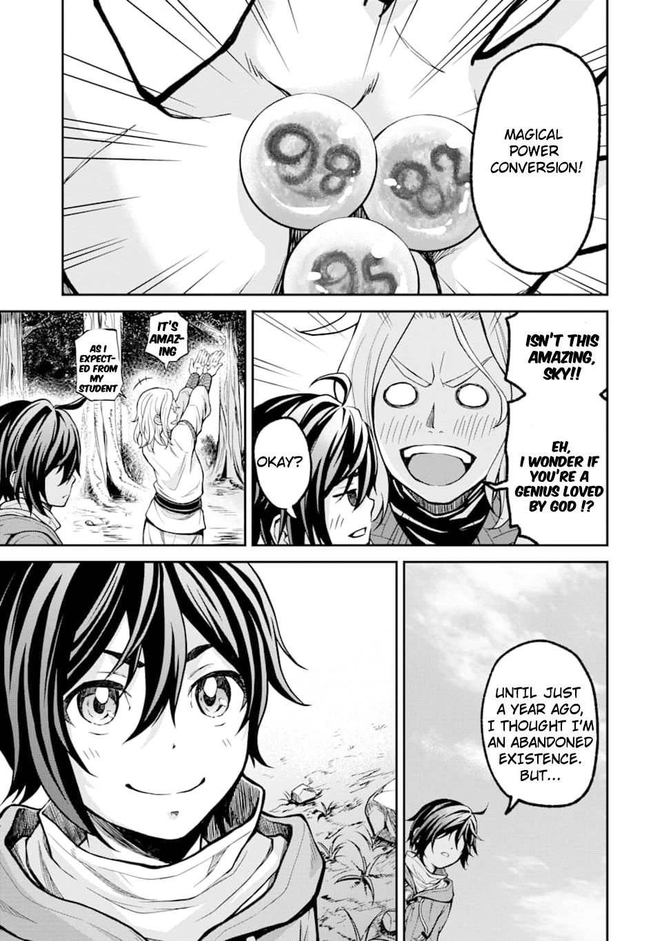Saisoku Musou no B-kyuu Mahou Tsukai: Ippatsu Utareru Mae ni Senpatsu Uchikaesu! Chapter 1 page 28 - Chapter 1