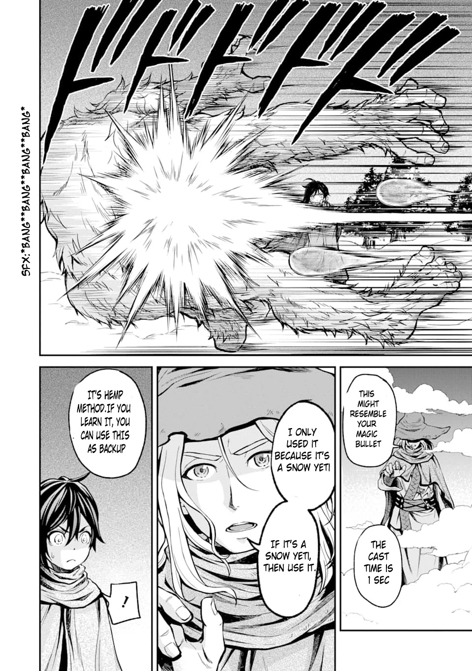 Saisoku Musou no B-kyuu Mahou Tsukai: Ippatsu Utareru Mae ni Senpatsu Uchikaesu! Chapter 1 page 41 - Chapter 1