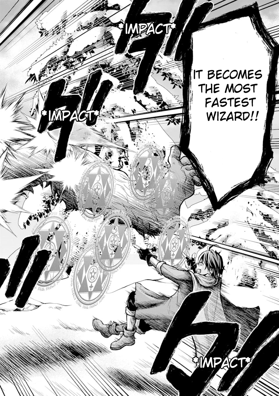 Saisoku Musou no B-kyuu Mahou Tsukai: Ippatsu Utareru Mae ni Senpatsu Uchikaesu! Chapter 1 page 47 - Chapter 1