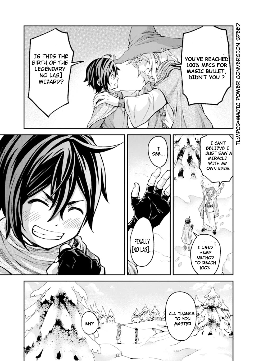 Saisoku Musou no B-kyuu Mahou Tsukai: Ippatsu Utareru Mae ni Senpatsu Uchikaesu! Chapter 1 page 50 - Chapter 1