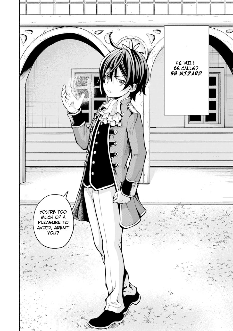 Saisoku Musou no B-kyuu Mahou Tsukai: Ippatsu Utareru Mae ni Senpatsu Uchikaesu! Chapter 1 page 6 - Chapter 1