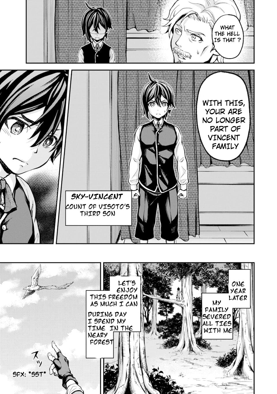 Saisoku Musou no B-kyuu Mahou Tsukai: Ippatsu Utareru Mae ni Senpatsu Uchikaesu! Chapter 1 page 8 - Chapter 1