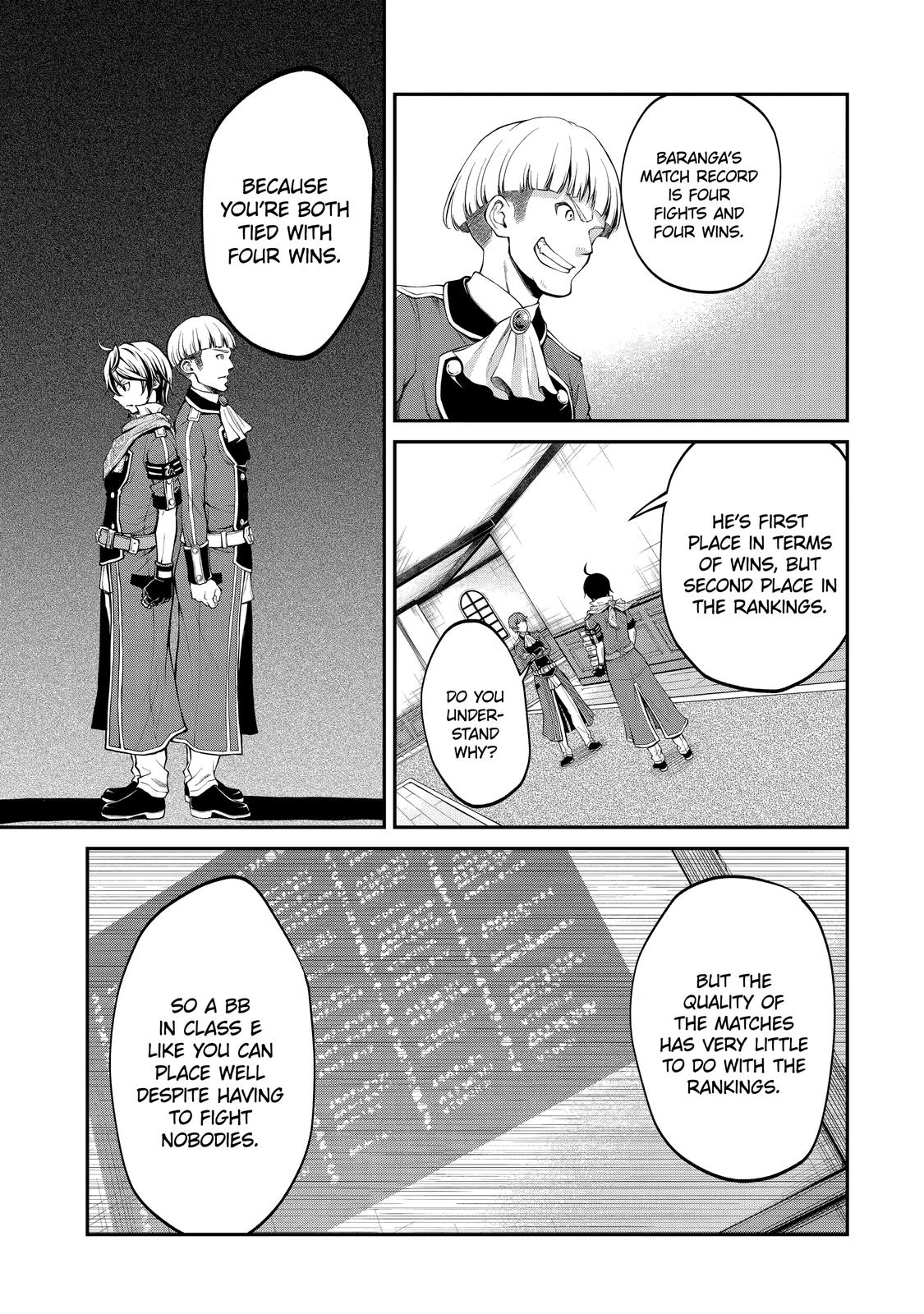 Saisoku Musou no B-kyuu Mahou Tsukai: Ippatsu Utareru Mae ni Senpatsu Uchikaesu! Chapter 10 page 21 - Chapter 10