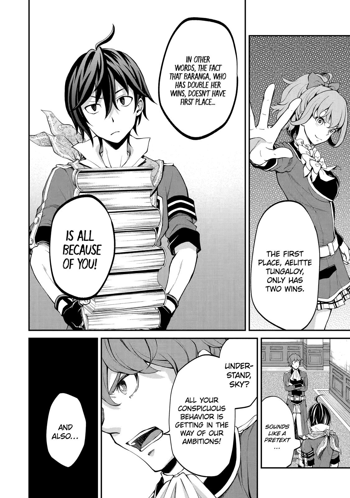 Saisoku Musou no B-kyuu Mahou Tsukai: Ippatsu Utareru Mae ni Senpatsu Uchikaesu! Chapter 10 page 22 - Chapter 10