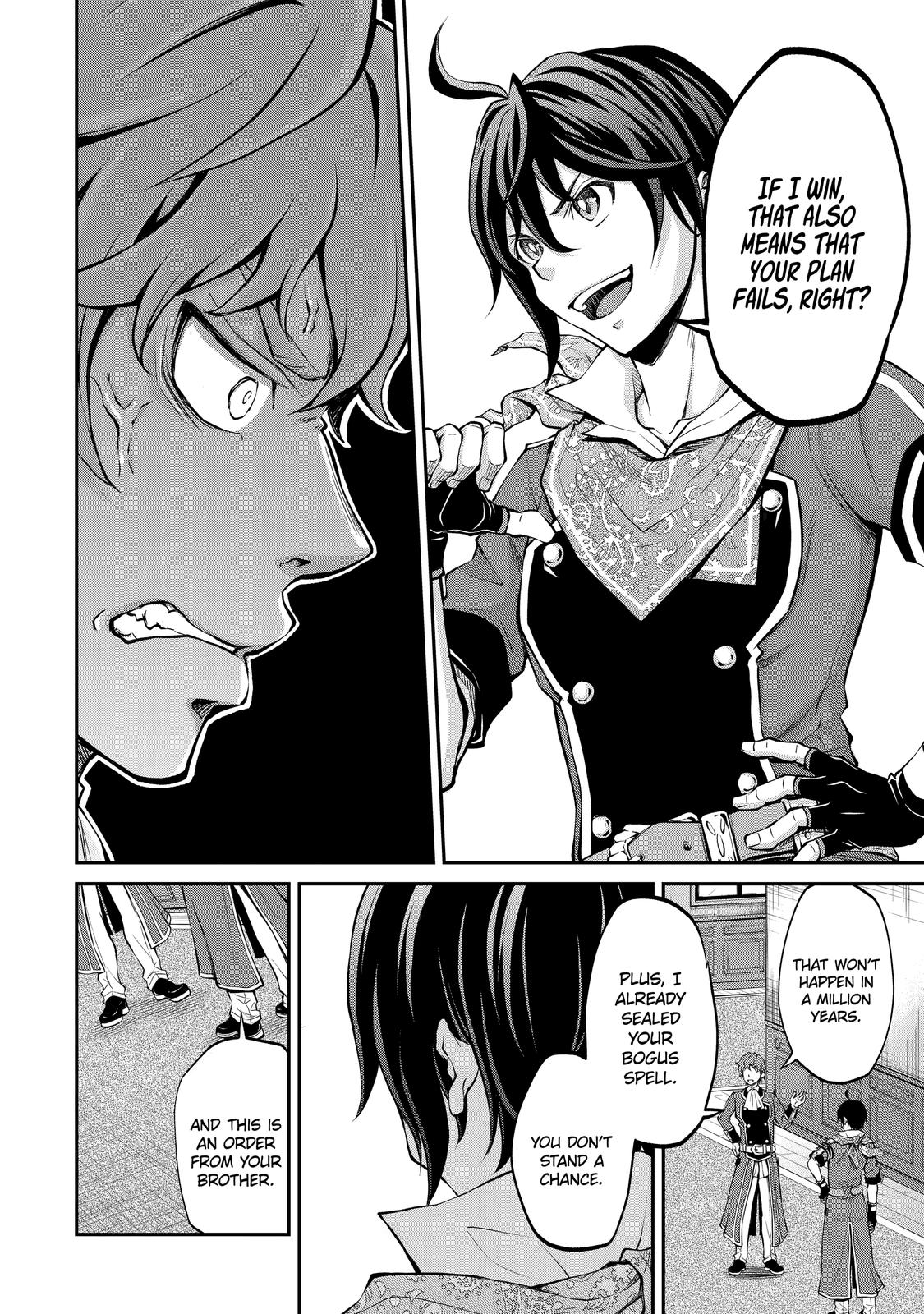 Saisoku Musou no B-kyuu Mahou Tsukai: Ippatsu Utareru Mae ni Senpatsu Uchikaesu! Chapter 10 page 28 - Chapter 10
