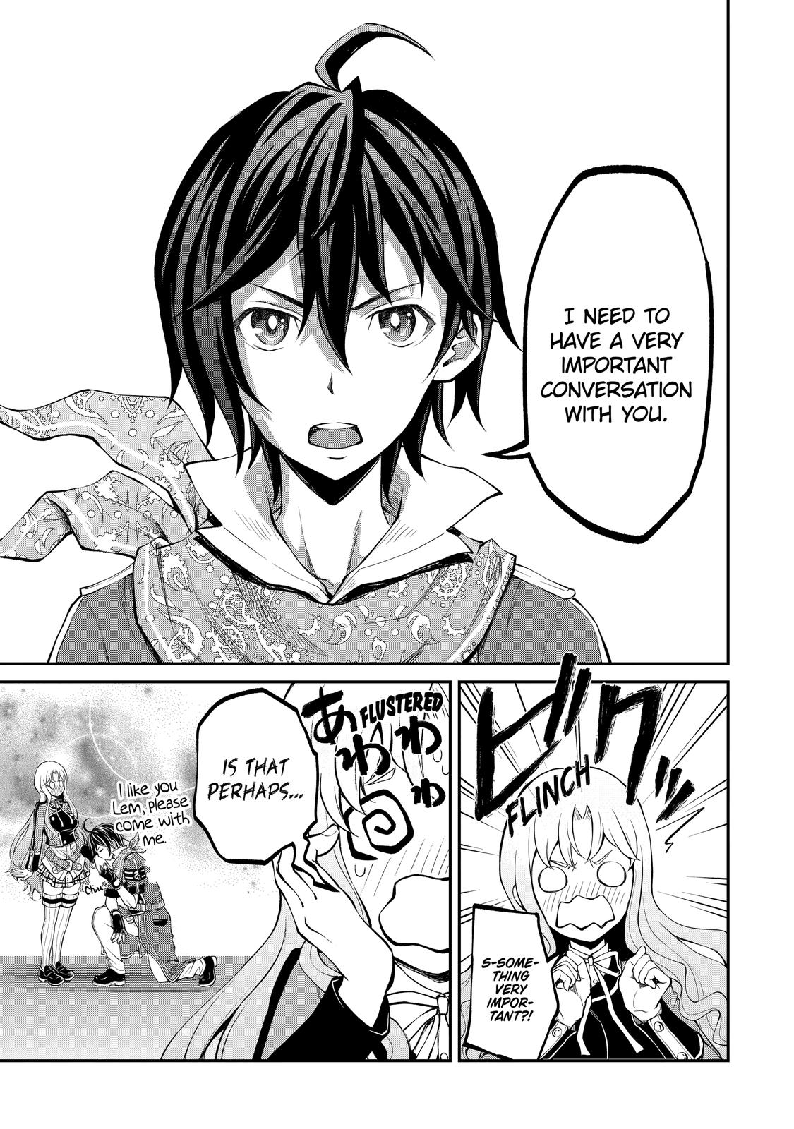 Saisoku Musou no B-kyuu Mahou Tsukai: Ippatsu Utareru Mae ni Senpatsu Uchikaesu! Chapter 10 page 35 - Chapter 10