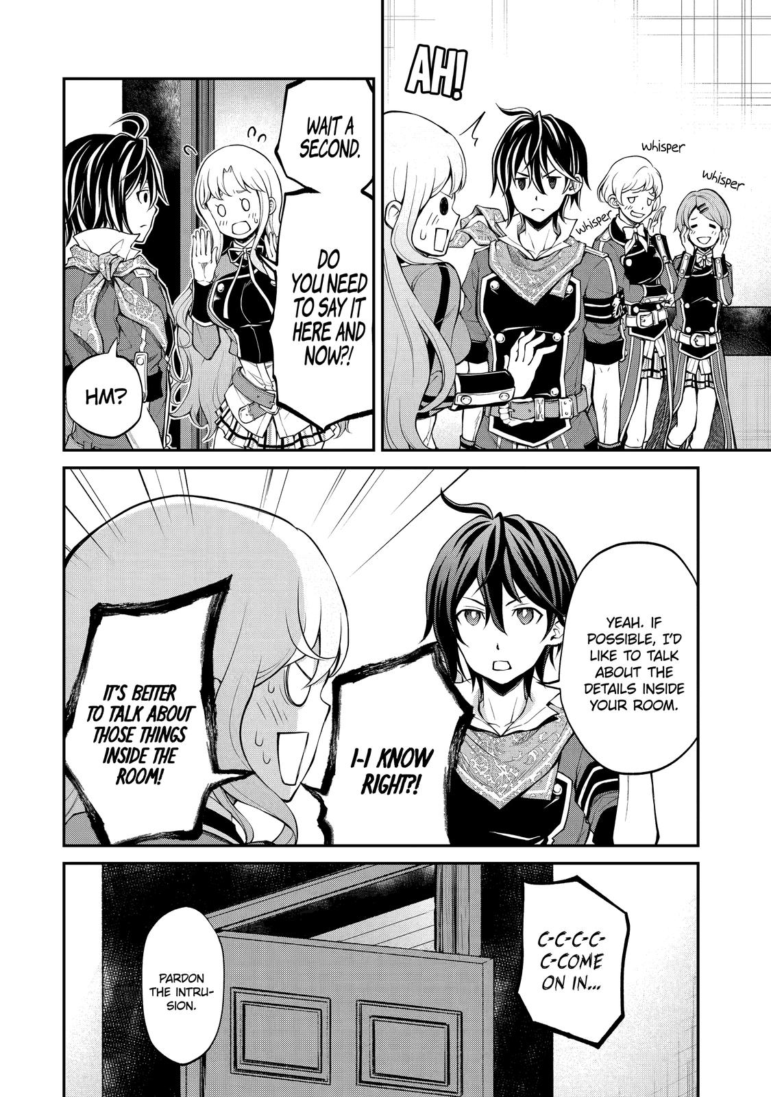 Saisoku Musou no B-kyuu Mahou Tsukai: Ippatsu Utareru Mae ni Senpatsu Uchikaesu! Chapter 10 page 36 - Chapter 10