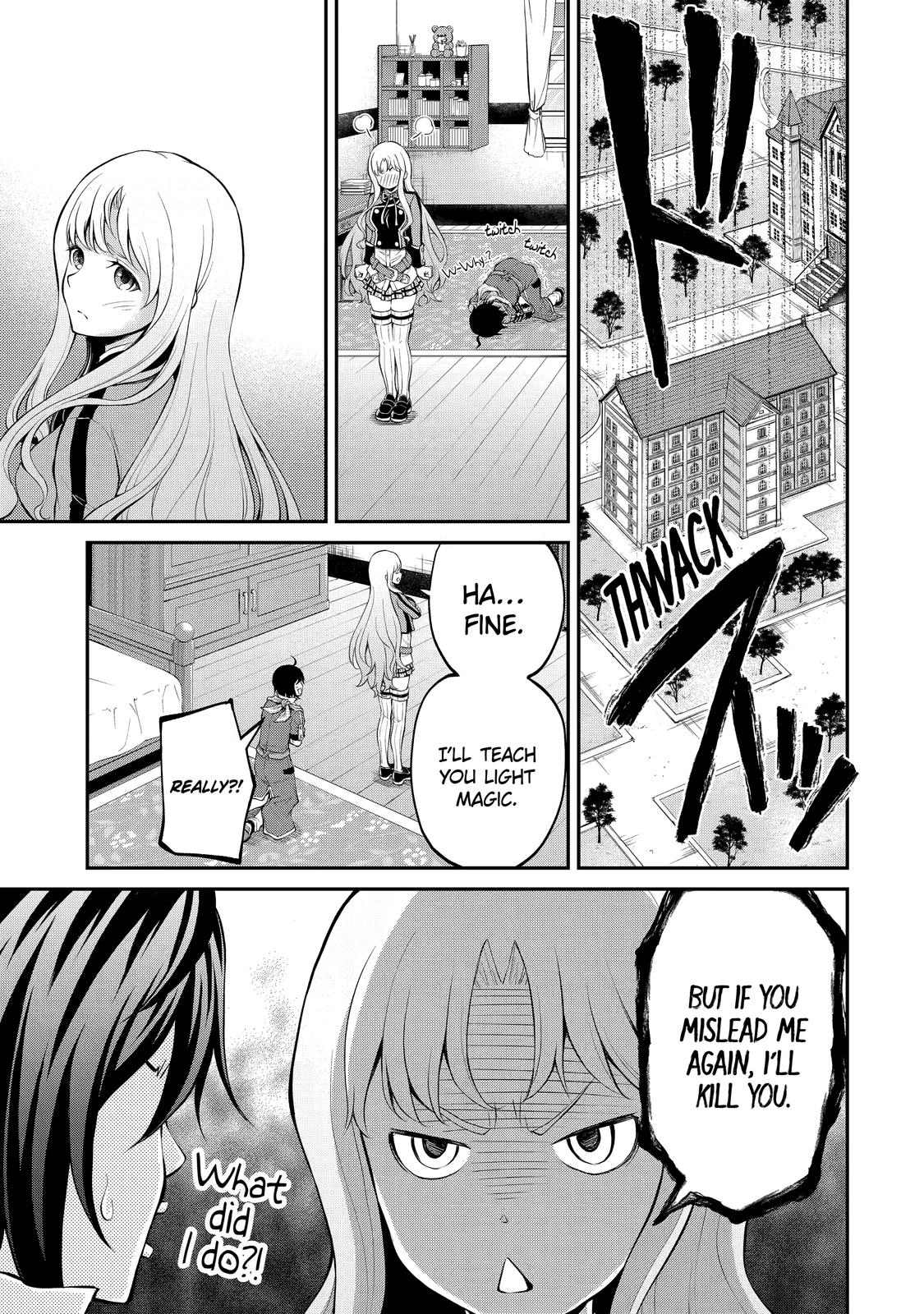 Saisoku Musou no B-kyuu Mahou Tsukai: Ippatsu Utareru Mae ni Senpatsu Uchikaesu! Chapter 10 page 39 - Chapter 10