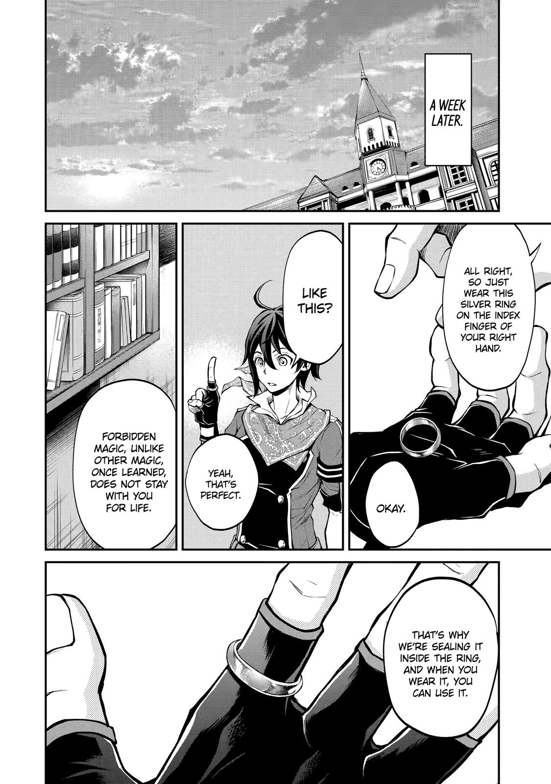 Saisoku Musou no B-kyuu Mahou Tsukai: Ippatsu Utareru Mae ni Senpatsu Uchikaesu! Chapter 10 page 4 - Chapter 10