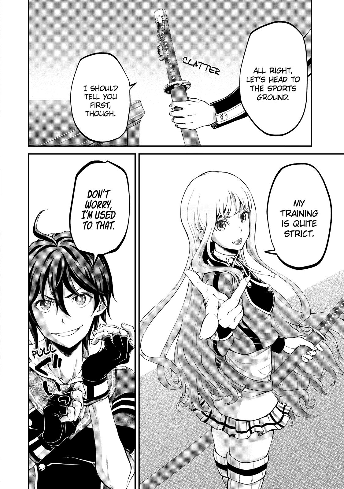 Saisoku Musou no B-kyuu Mahou Tsukai: Ippatsu Utareru Mae ni Senpatsu Uchikaesu! Chapter 10 page 40 - Chapter 10
