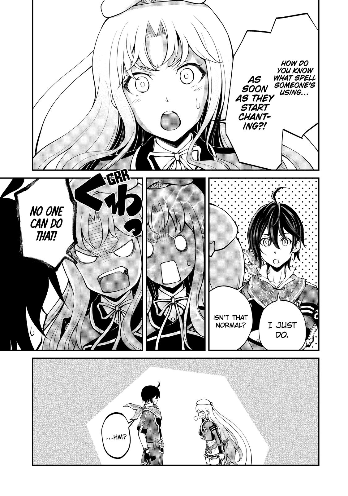 Saisoku Musou no B-kyuu Mahou Tsukai: Ippatsu Utareru Mae ni Senpatsu Uchikaesu! Chapter 11 page 13 - Chapter 11