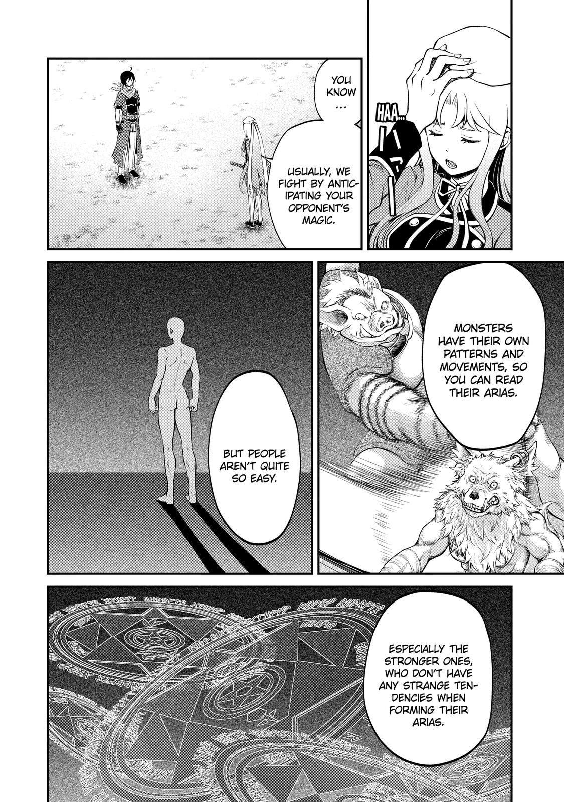 Saisoku Musou no B-kyuu Mahou Tsukai: Ippatsu Utareru Mae ni Senpatsu Uchikaesu! Chapter 11 page 14 - Chapter 11