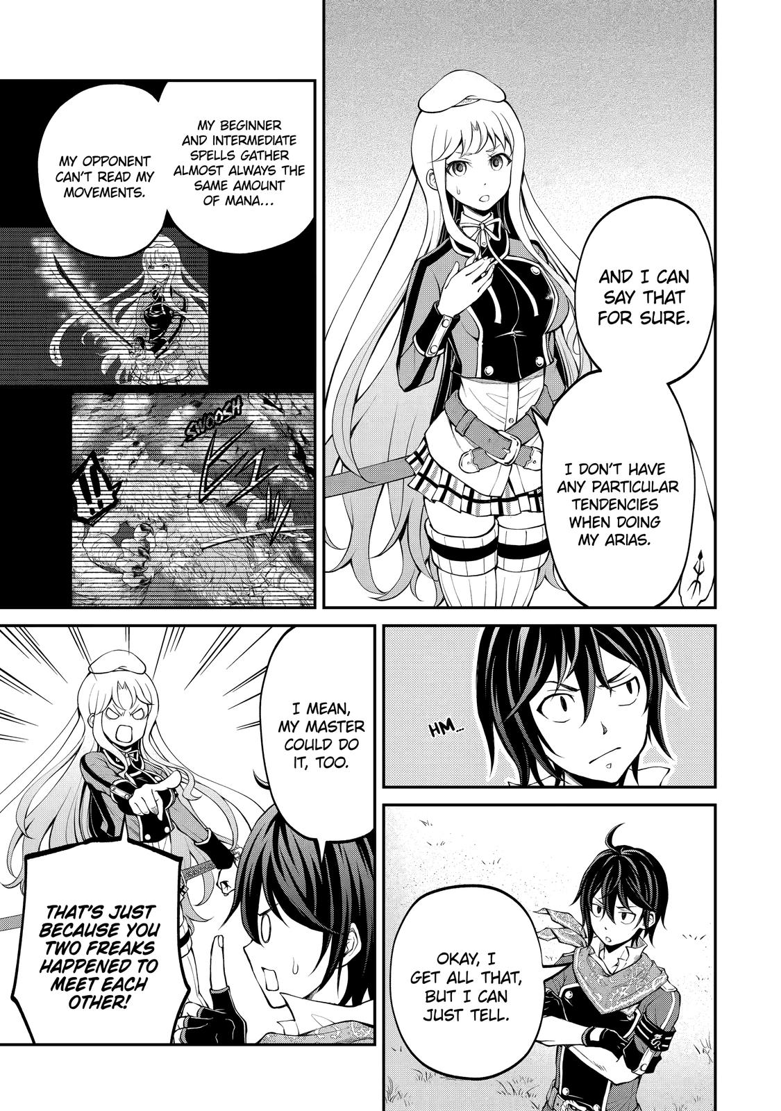 Saisoku Musou no B-kyuu Mahou Tsukai: Ippatsu Utareru Mae ni Senpatsu Uchikaesu! Chapter 11 page 15 - Chapter 11