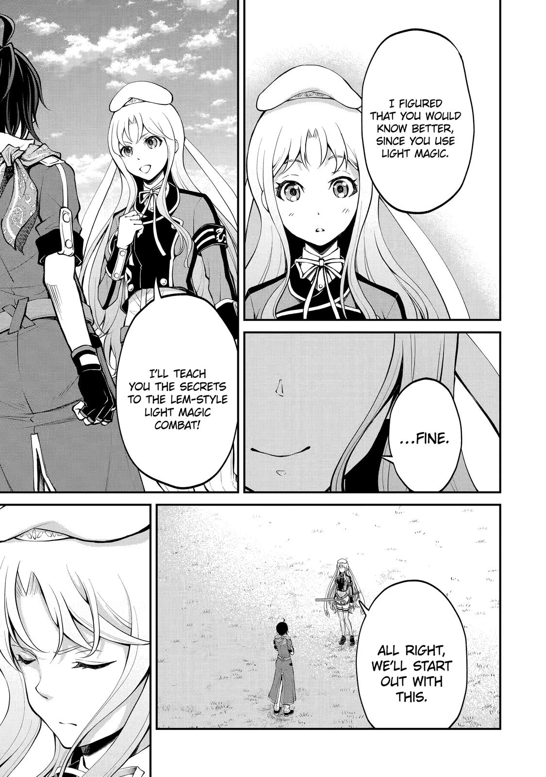Saisoku Musou no B-kyuu Mahou Tsukai: Ippatsu Utareru Mae ni Senpatsu Uchikaesu! Chapter 11 page 3 - Chapter 11