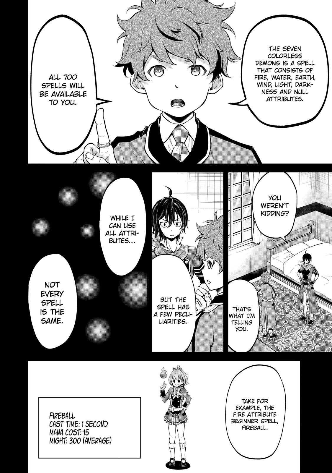 Saisoku Musou no B-kyuu Mahou Tsukai: Ippatsu Utareru Mae ni Senpatsu Uchikaesu! Chapter 12 page 10 - Chapter 12