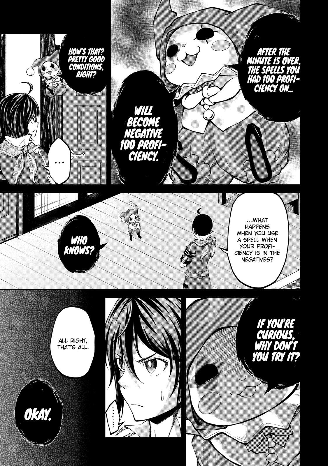 Saisoku Musou no B-kyuu Mahou Tsukai: Ippatsu Utareru Mae ni Senpatsu Uchikaesu! Chapter 12 page 15 - Chapter 12