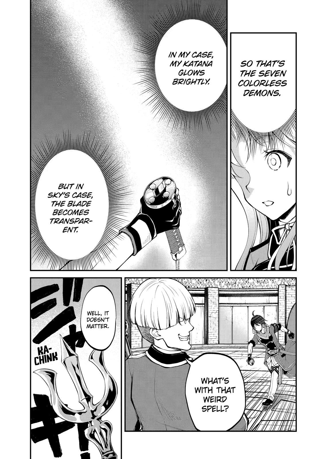 Saisoku Musou no B-kyuu Mahou Tsukai: Ippatsu Utareru Mae ni Senpatsu Uchikaesu! Chapter 12 page 17 - Chapter 12