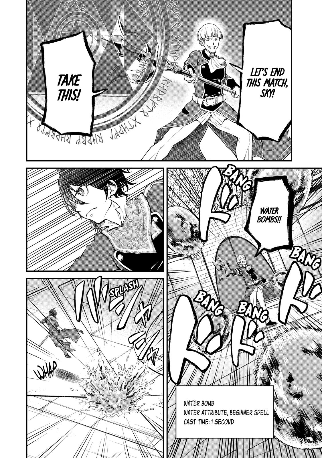 Saisoku Musou no B-kyuu Mahou Tsukai: Ippatsu Utareru Mae ni Senpatsu Uchikaesu! Chapter 12 page 18 - Chapter 12
