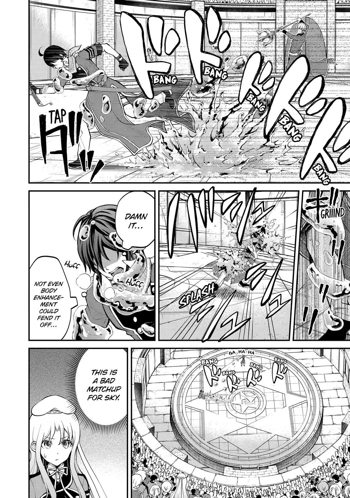 Saisoku Musou no B-kyuu Mahou Tsukai: Ippatsu Utareru Mae ni Senpatsu Uchikaesu! Chapter 12 page 24 - Chapter 12