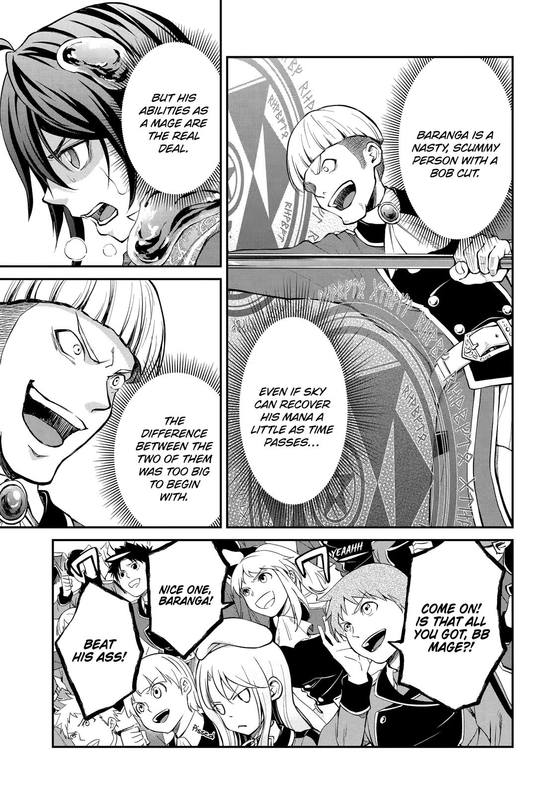 Saisoku Musou no B-kyuu Mahou Tsukai: Ippatsu Utareru Mae ni Senpatsu Uchikaesu! Chapter 12 page 25 - Chapter 12