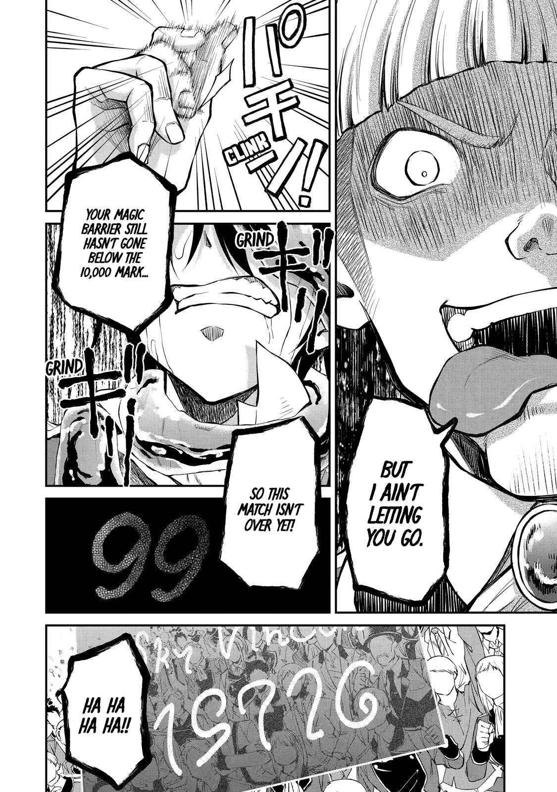 Saisoku Musou no B-kyuu Mahou Tsukai: Ippatsu Utareru Mae ni Senpatsu Uchikaesu! Chapter 12 page 28 - Chapter 12
