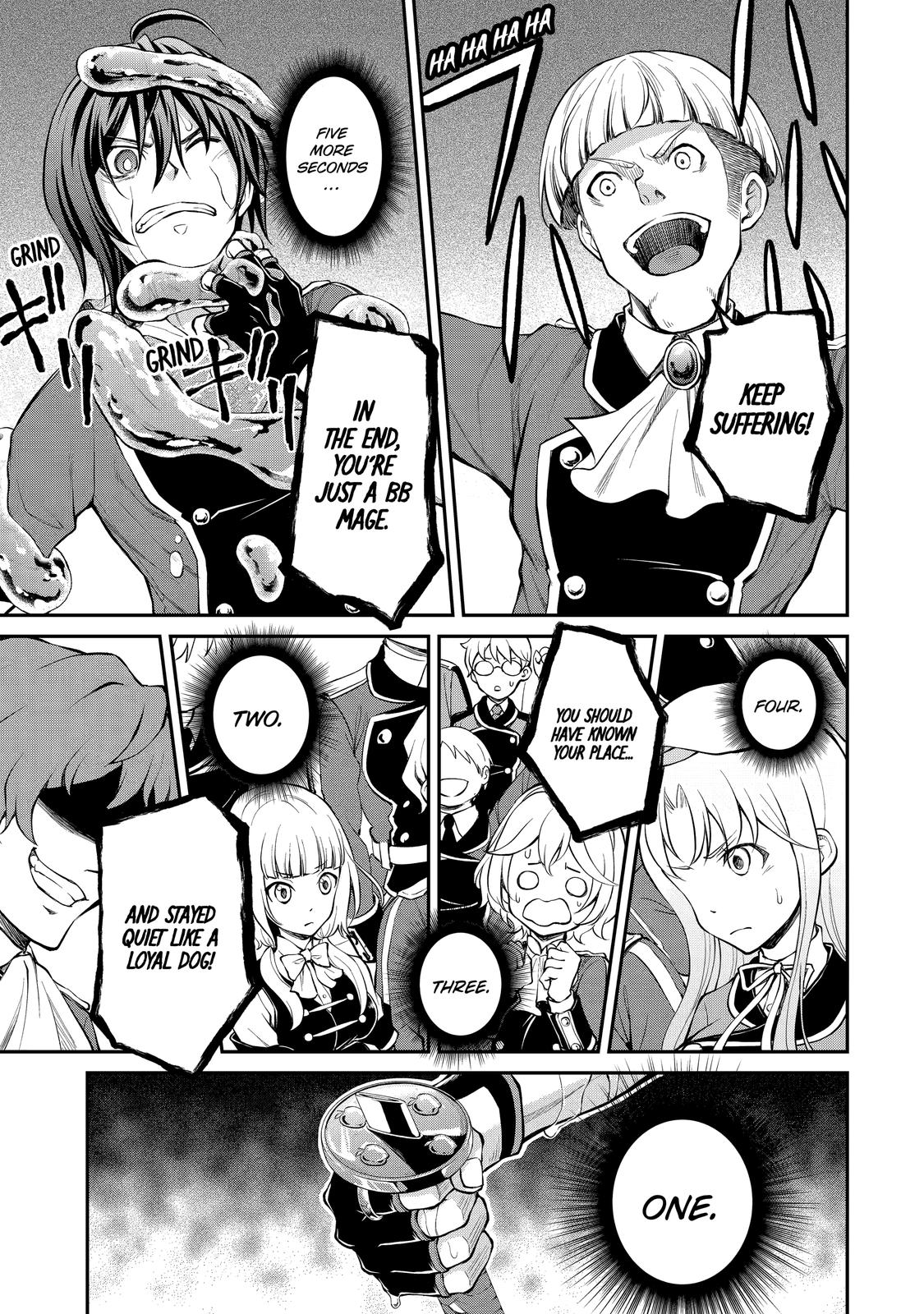 Saisoku Musou no B-kyuu Mahou Tsukai: Ippatsu Utareru Mae ni Senpatsu Uchikaesu! Chapter 12 page 29 - Chapter 12