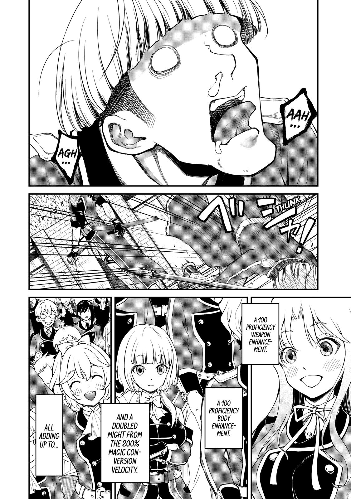 Saisoku Musou no B-kyuu Mahou Tsukai: Ippatsu Utareru Mae ni Senpatsu Uchikaesu! Chapter 12 page 33 - Chapter 12