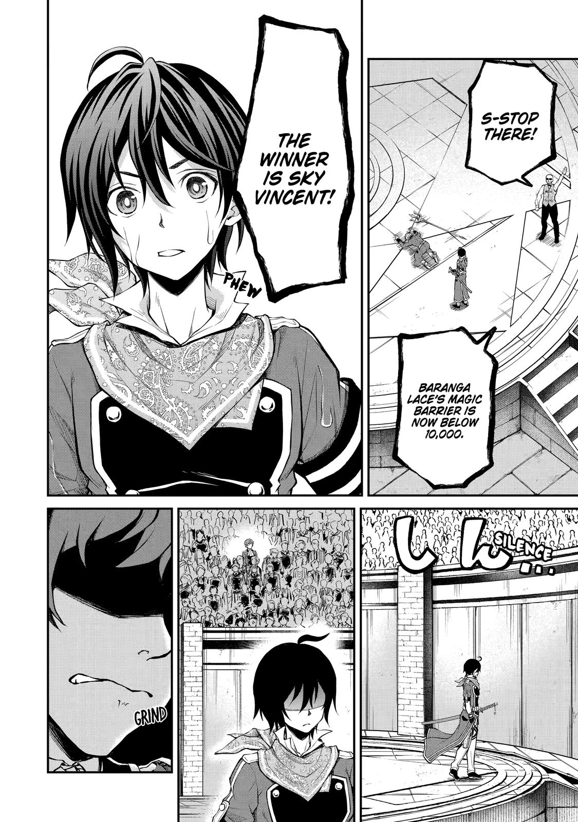 Saisoku Musou no B-kyuu Mahou Tsukai: Ippatsu Utareru Mae ni Senpatsu Uchikaesu! Chapter 12 page 35 - Chapter 12
