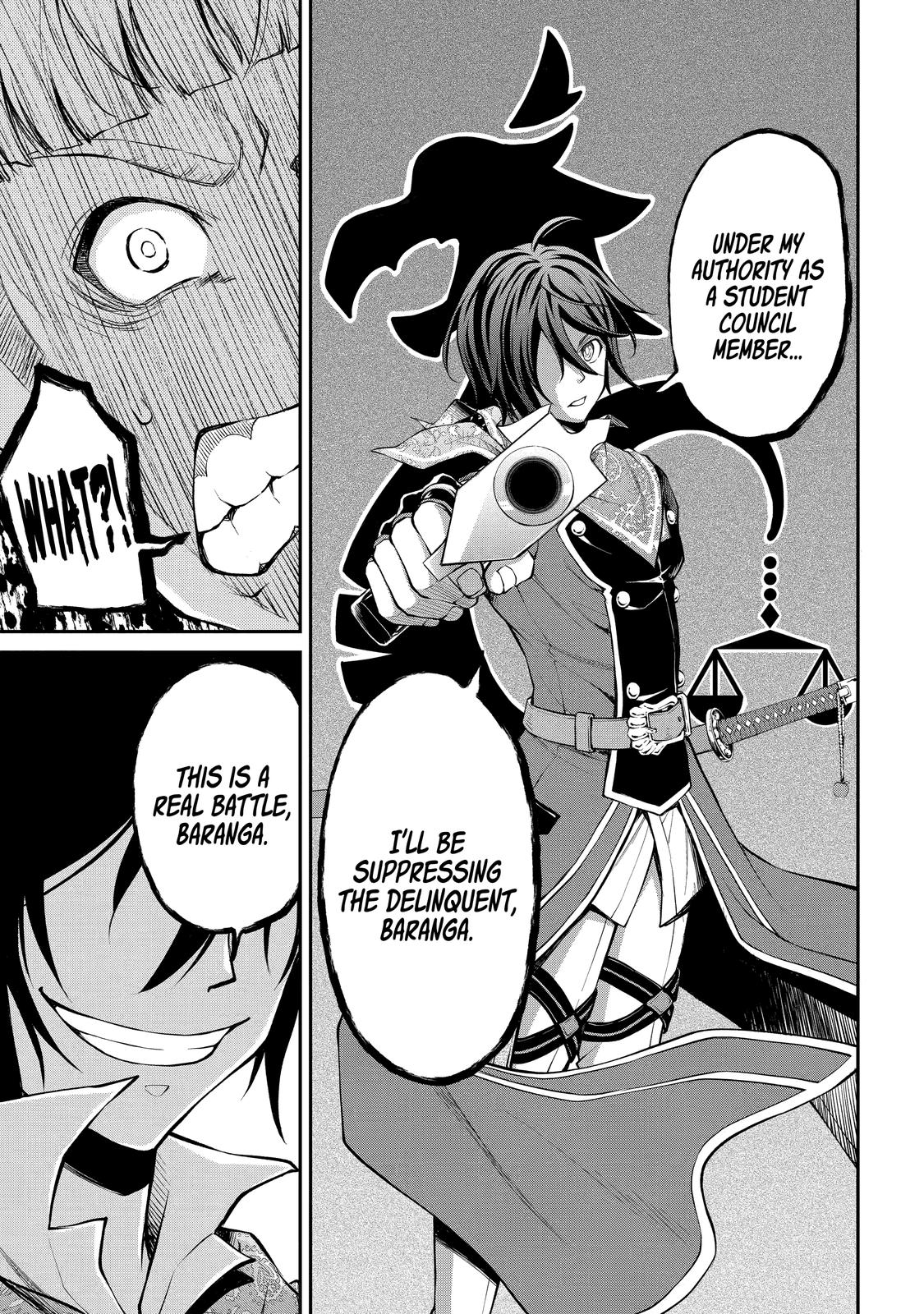 Saisoku Musou no B-kyuu Mahou Tsukai: Ippatsu Utareru Mae ni Senpatsu Uchikaesu! Chapter 12 page 40 - Chapter 12
