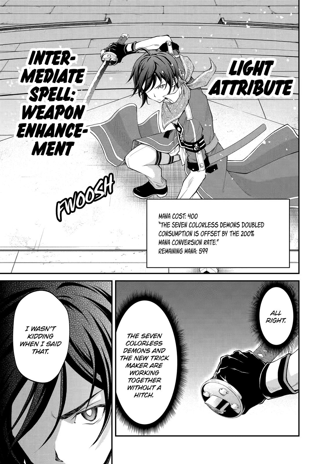 Saisoku Musou no B-kyuu Mahou Tsukai: Ippatsu Utareru Mae ni Senpatsu Uchikaesu! Chapter 12 page 9 - Chapter 12