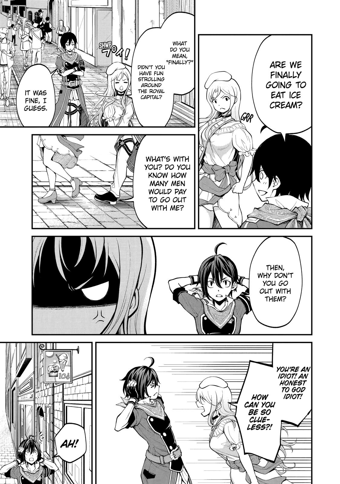 Saisoku Musou no B-kyuu Mahou Tsukai: Ippatsu Utareru Mae ni Senpatsu Uchikaesu! Chapter 13 page 11 - Chapter 13