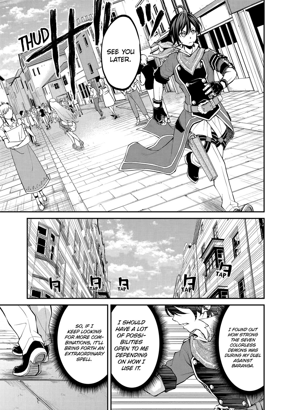Saisoku Musou no B-kyuu Mahou Tsukai: Ippatsu Utareru Mae ni Senpatsu Uchikaesu! Chapter 13 page 25 - Chapter 13