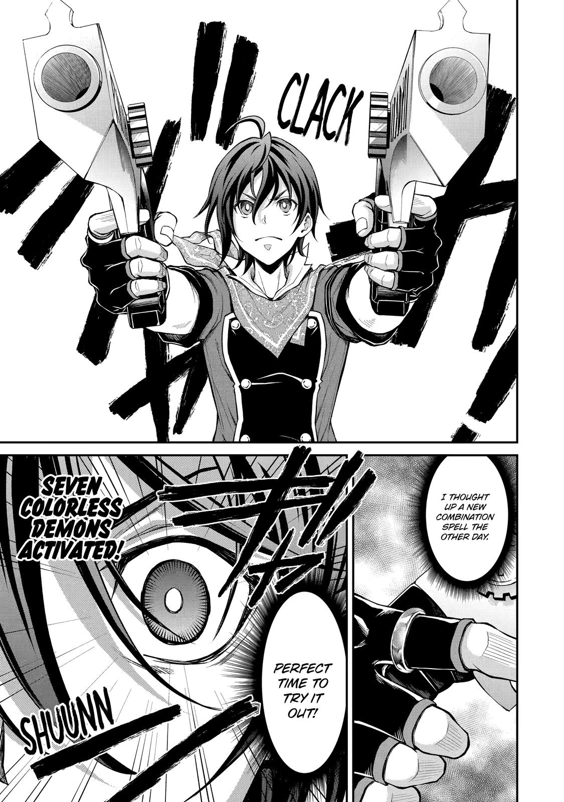Saisoku Musou no B-kyuu Mahou Tsukai: Ippatsu Utareru Mae ni Senpatsu Uchikaesu! Chapter 13 page 27 - Chapter 13