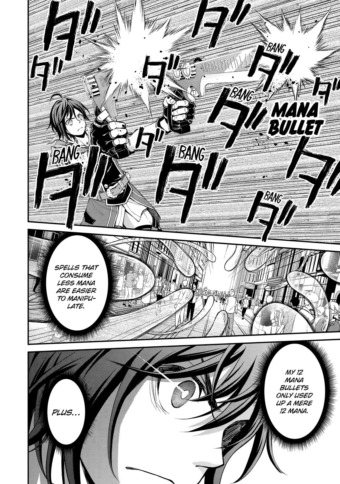 Saisoku Musou no B-kyuu Mahou Tsukai: Ippatsu Utareru Mae ni Senpatsu Uchikaesu! Chapter 13 page 30 - Chapter 13
