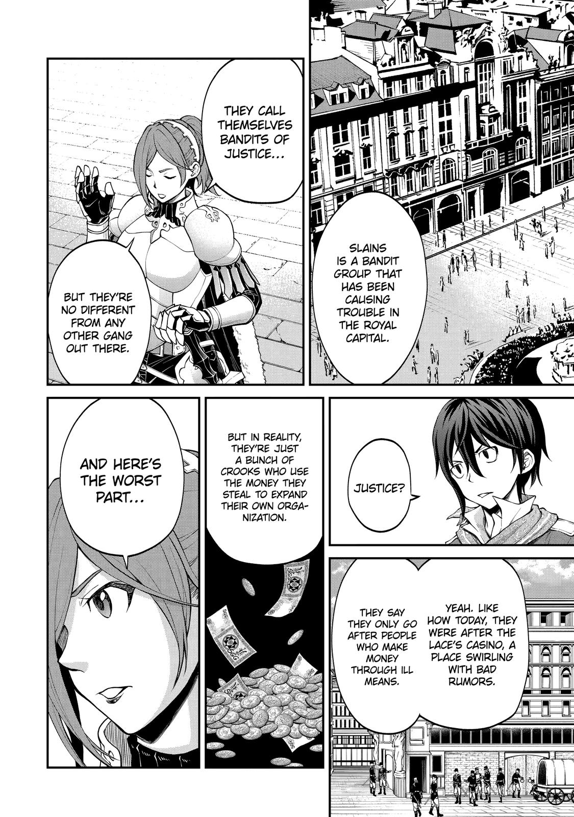 Saisoku Musou no B-kyuu Mahou Tsukai: Ippatsu Utareru Mae ni Senpatsu Uchikaesu! Chapter 14 page 10 - Chapter 14
