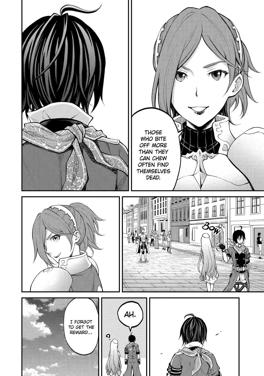 Saisoku Musou no B-kyuu Mahou Tsukai: Ippatsu Utareru Mae ni Senpatsu Uchikaesu! Chapter 14 page 12 - Chapter 14
