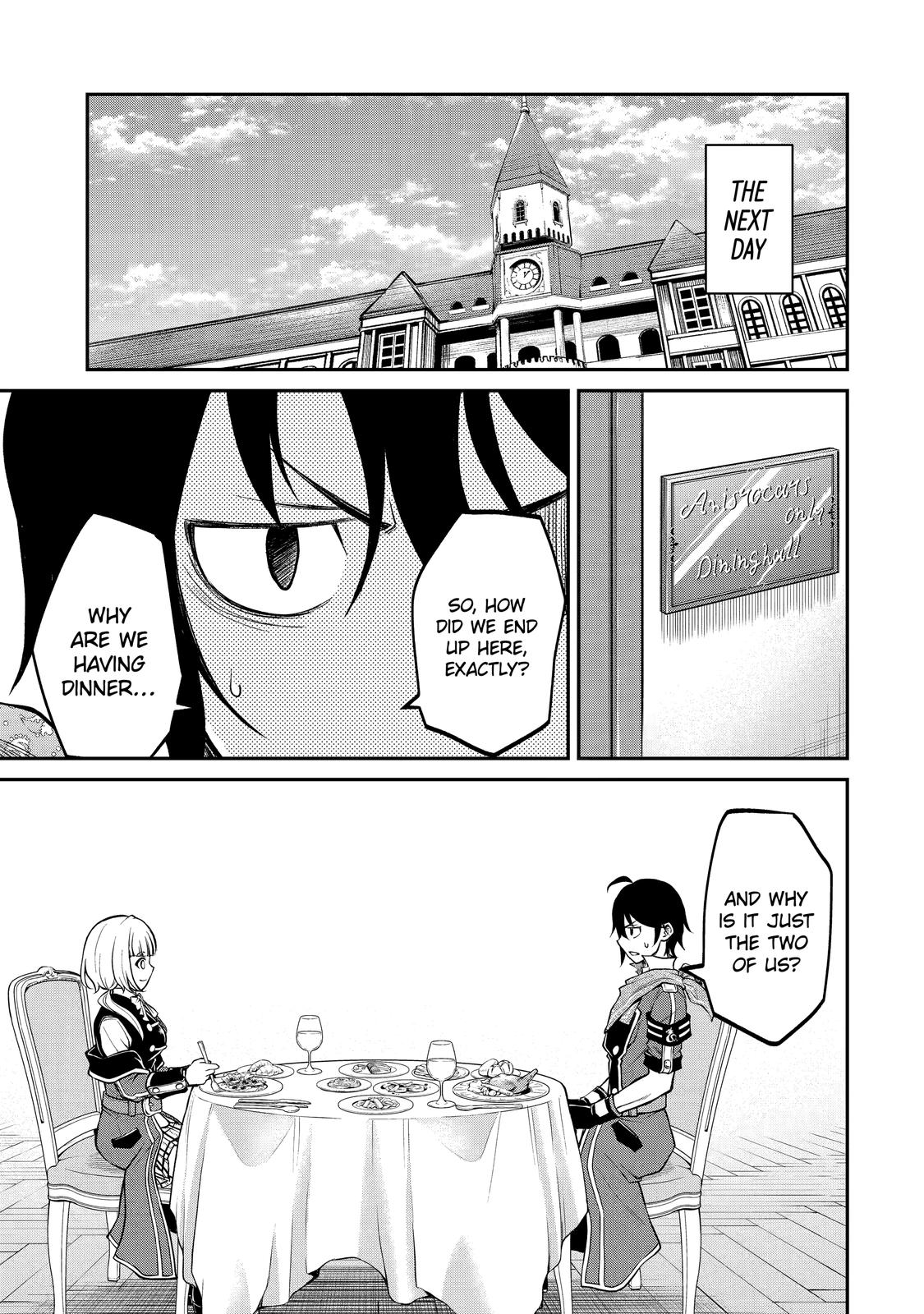Saisoku Musou no B-kyuu Mahou Tsukai: Ippatsu Utareru Mae ni Senpatsu Uchikaesu! Chapter 14 page 13 - Chapter 14