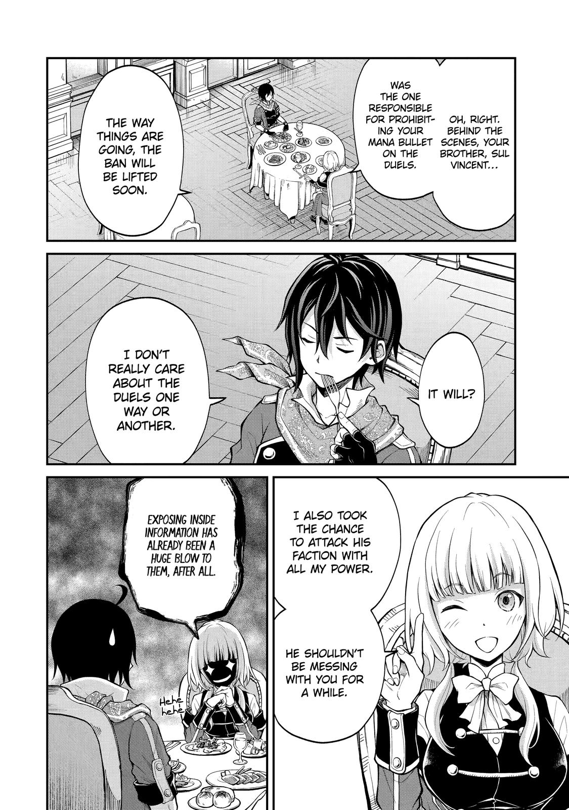 Saisoku Musou no B-kyuu Mahou Tsukai: Ippatsu Utareru Mae ni Senpatsu Uchikaesu! Chapter 14 page 16 - Chapter 14