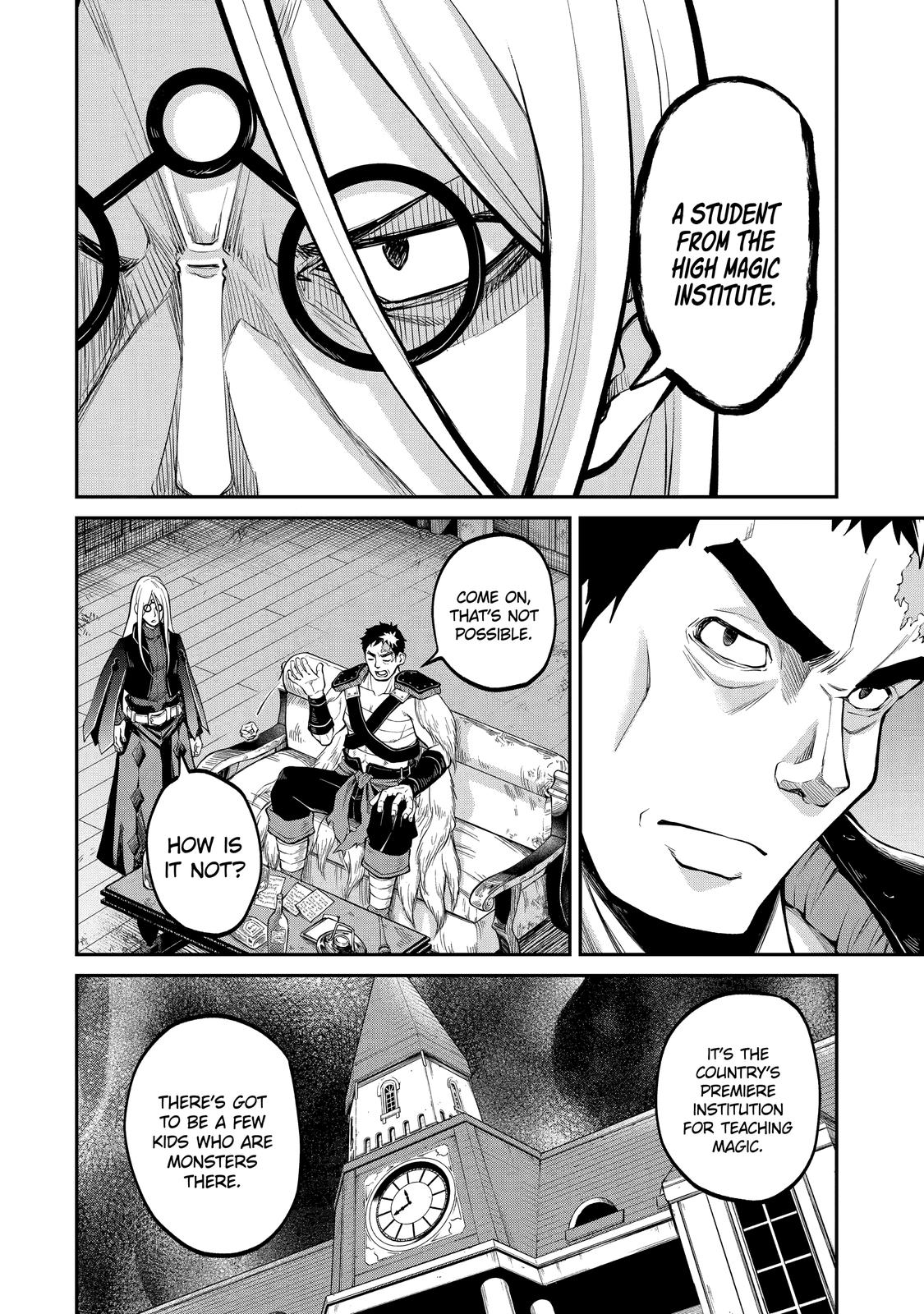Saisoku Musou no B-kyuu Mahou Tsukai: Ippatsu Utareru Mae ni Senpatsu Uchikaesu! Chapter 14 page 36 - Chapter 14