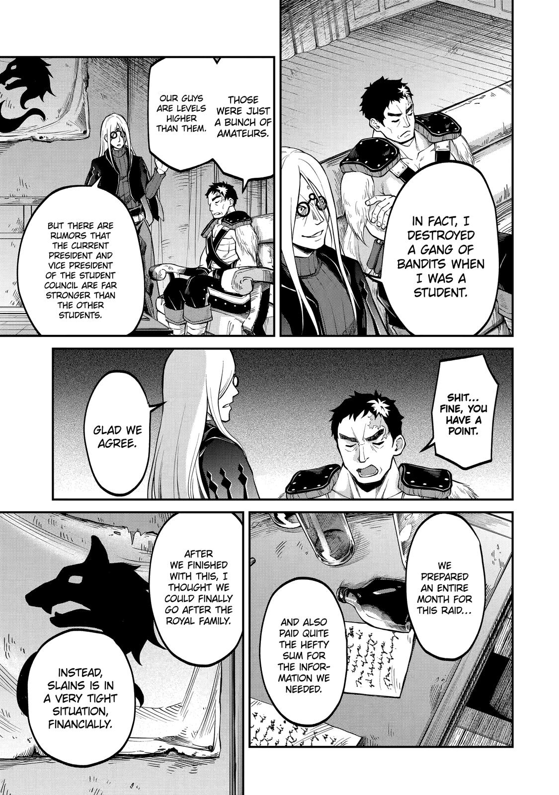 Saisoku Musou no B-kyuu Mahou Tsukai: Ippatsu Utareru Mae ni Senpatsu Uchikaesu! Chapter 14 page 37 - Chapter 14