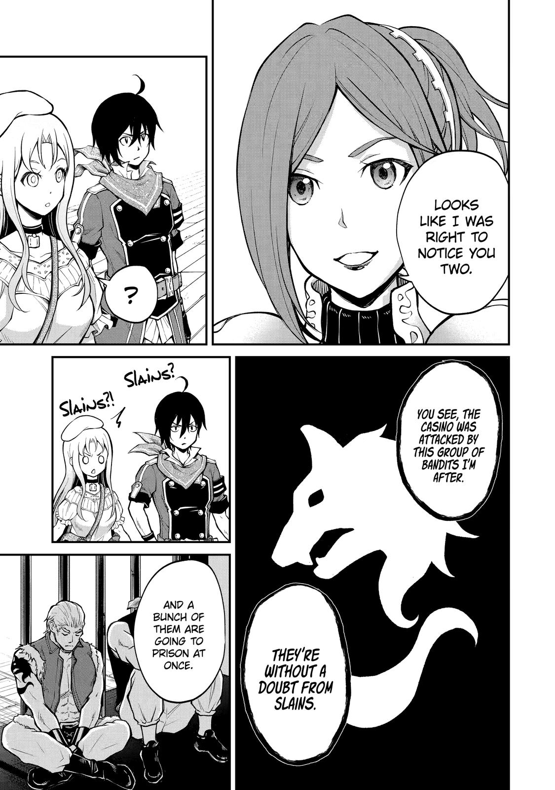 Saisoku Musou no B-kyuu Mahou Tsukai: Ippatsu Utareru Mae ni Senpatsu Uchikaesu! Chapter 14 page 5 - Chapter 14