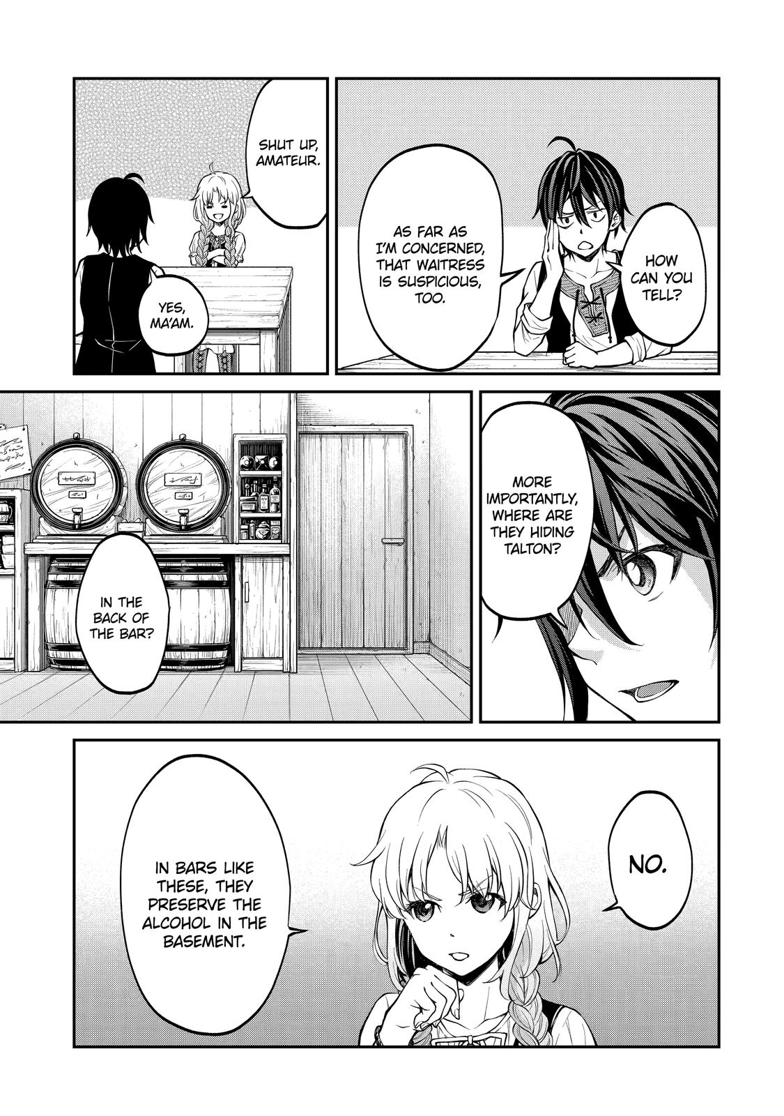 Saisoku Musou no B-kyuu Mahou Tsukai: Ippatsu Utareru Mae ni Senpatsu Uchikaesu! Chapter 15 page 21 - Chapter 15