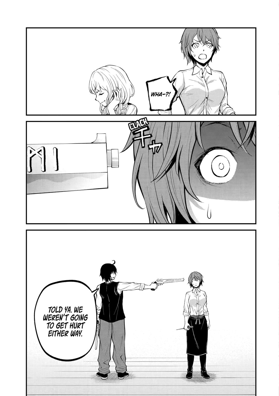 Saisoku Musou no B-kyuu Mahou Tsukai: Ippatsu Utareru Mae ni Senpatsu Uchikaesu! Chapter 15 page 31 - Chapter 15