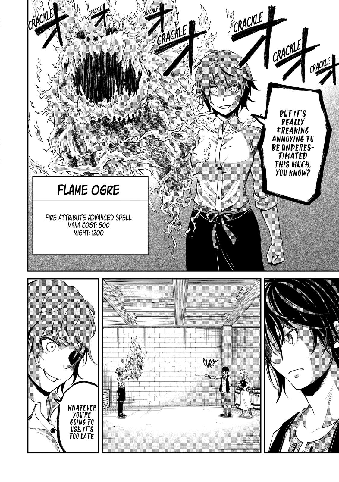 Saisoku Musou no B-kyuu Mahou Tsukai: Ippatsu Utareru Mae ni Senpatsu Uchikaesu! Chapter 16 page 10 - Chapter 16