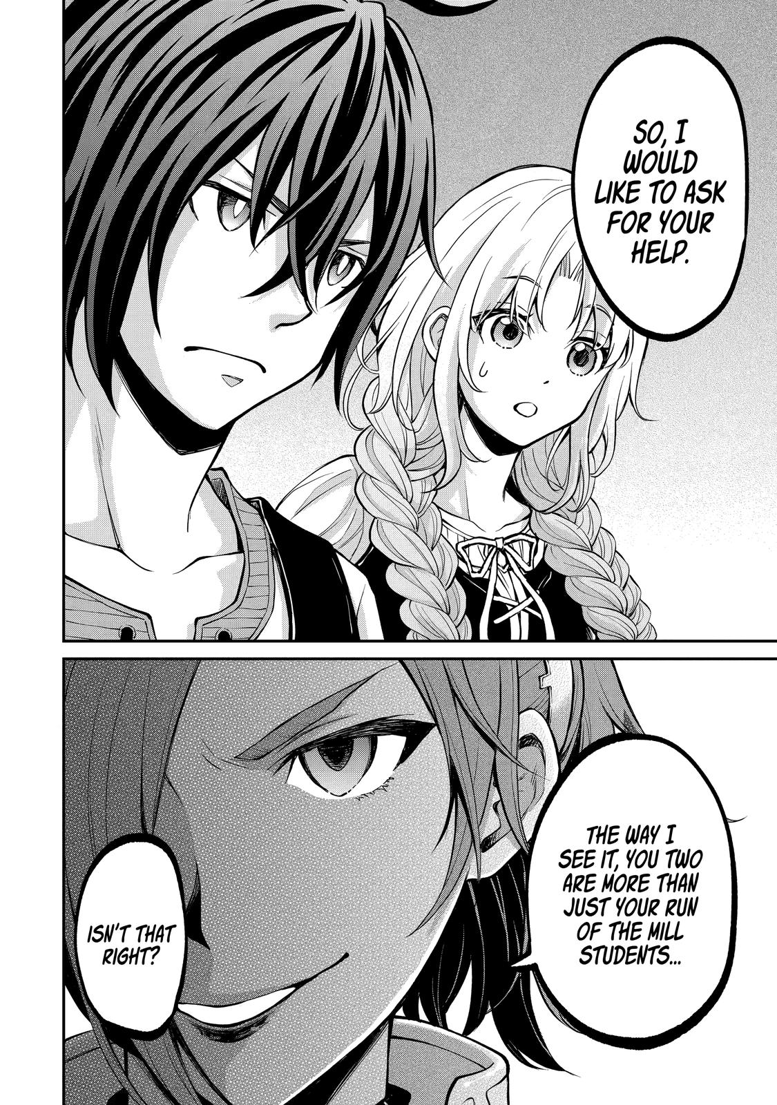 Saisoku Musou no B-kyuu Mahou Tsukai: Ippatsu Utareru Mae ni Senpatsu Uchikaesu! Chapter 16 page 30 - Chapter 16