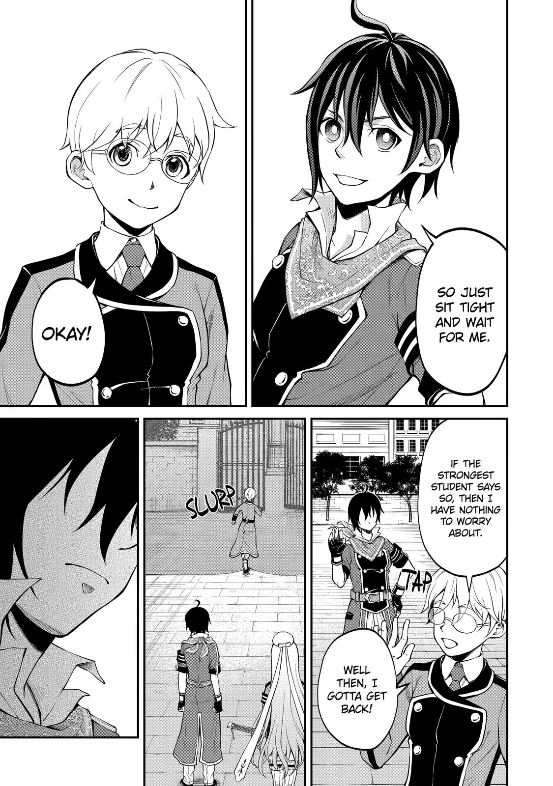Saisoku Musou no B-kyuu Mahou Tsukai: Ippatsu Utareru Mae ni Senpatsu Uchikaesu! Chapter 17 page 17 - Chapter 17
